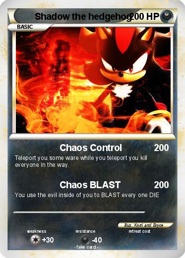 Pokemon Shadow the hedgehog