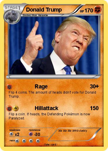 Pokemon Donald Trump