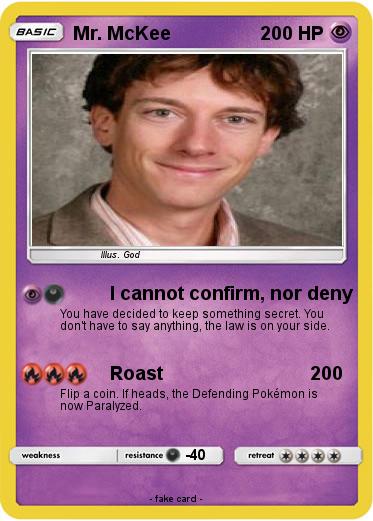 Pokemon Mr. McKee