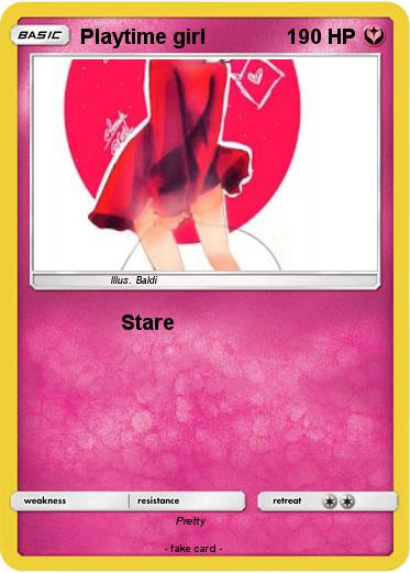 Pokemon Playtime girl