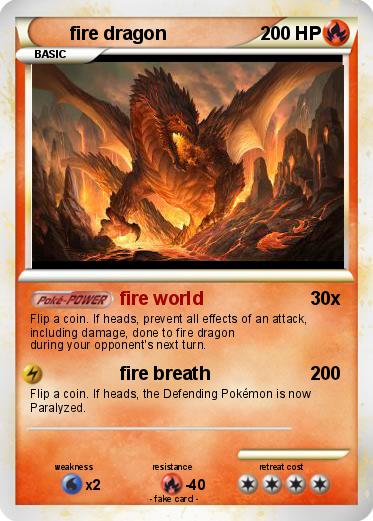Pokemon fire dragon