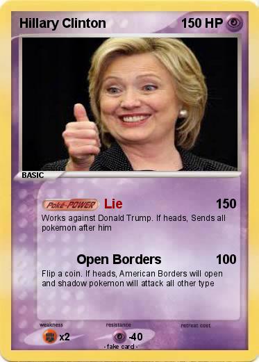 Pokemon Hillary Clinton