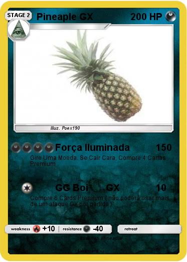 Pokemon Pineaple GX