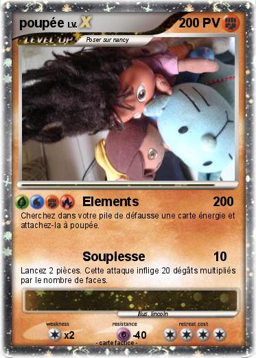 Pokemon poupée