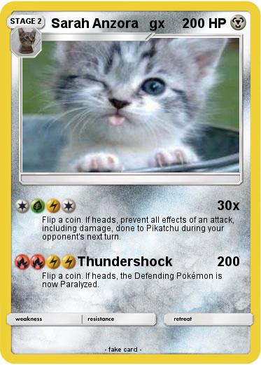 Pokemon Sarah Anzora   gx