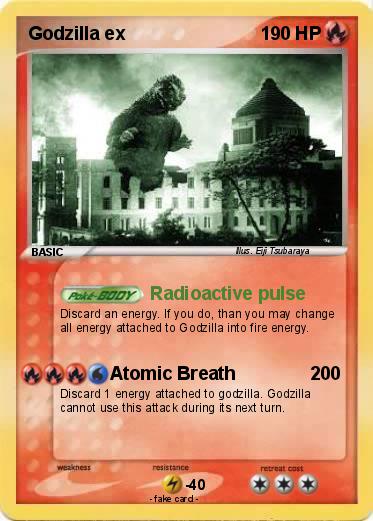 Pokemon Godzilla ex