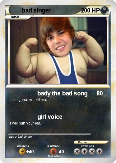 Pokemon bad singer