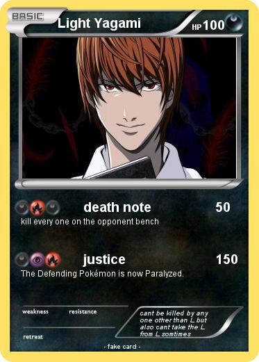 Pokemon Light Yagami