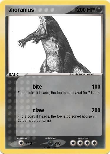 Pokemon alioramus
