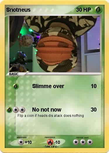 Pokemon Snotneus