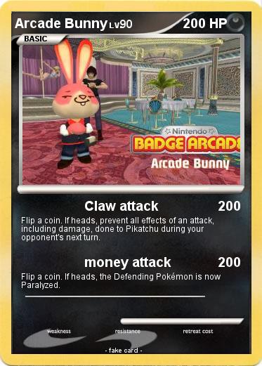 Pokemon Arcade Bunny