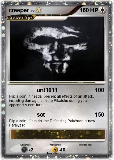 Pokemon creeper
