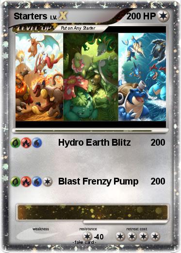 Pokemon Starters