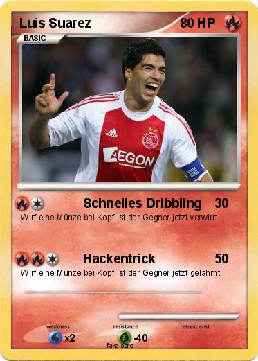 Pokemon Luis Suarez