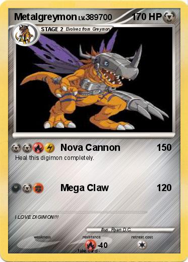 Pokemon Metalgreymon