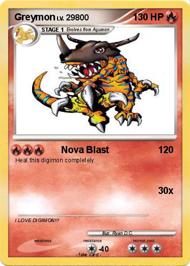 Pokemon Greymon