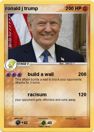Pokemon ronald j trump
