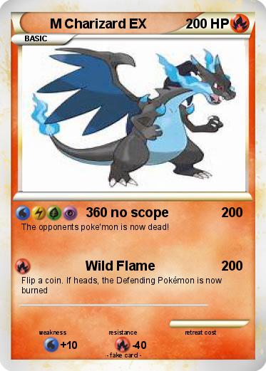 Pokemon M Charizard EX