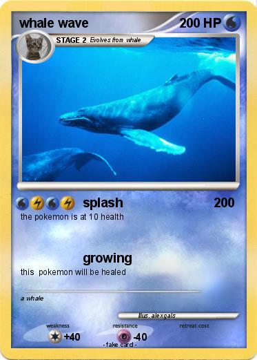 Pokemon whale wave
