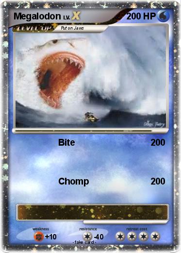 Pokemon Megalodon