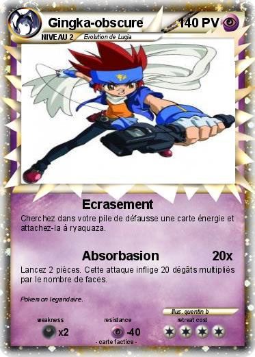 Pokemon Gingka-obscure