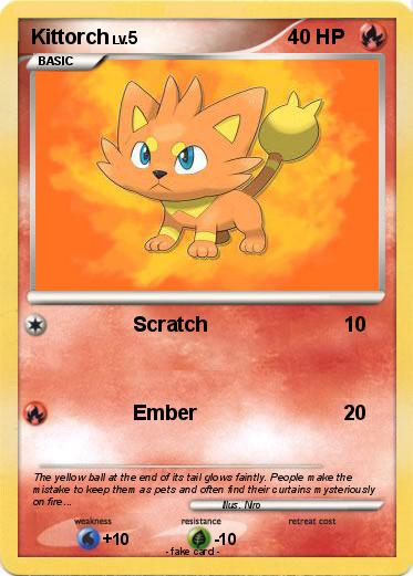 Pokemon Kittorch
