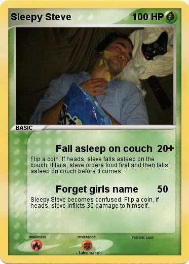 Pokemon Sleepy Steve