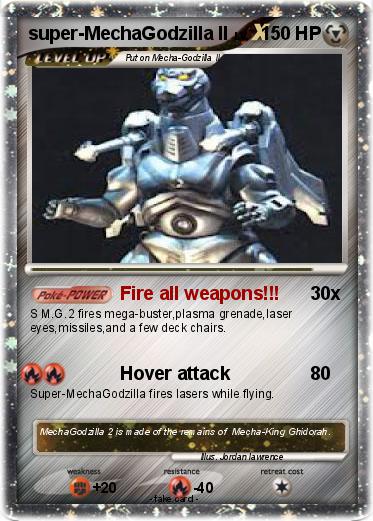Pokemon super-MechaGodzilla II
