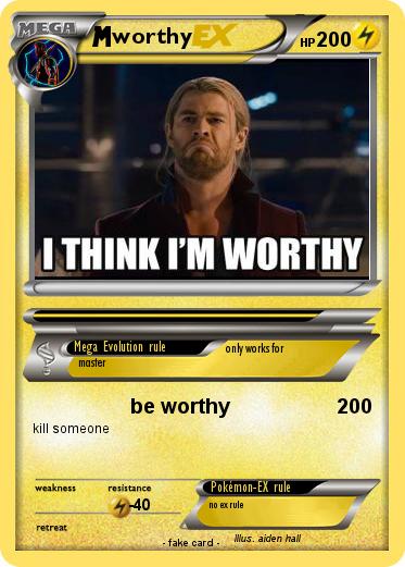 Pokemon worthy