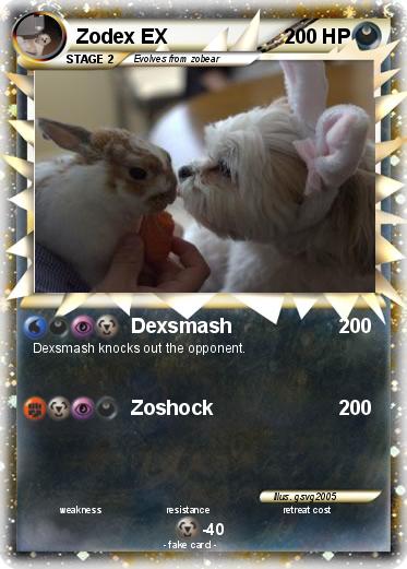 Pokemon Zodex EX