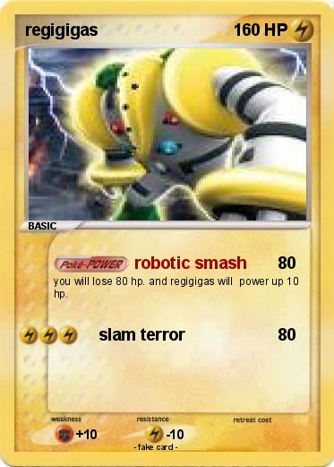 Pokemon regigigas