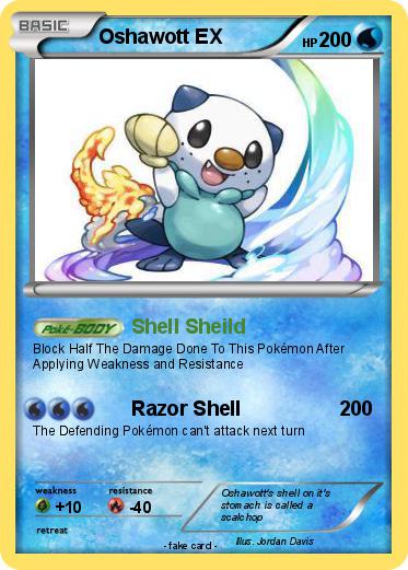 Pokemon Oshawott EX
