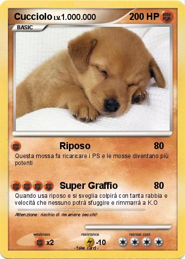 Pokemon Cucciolo