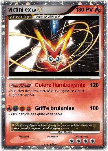 Pokemon victini ex
