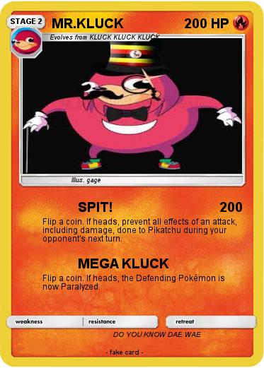 Pokemon MR.KLUCK