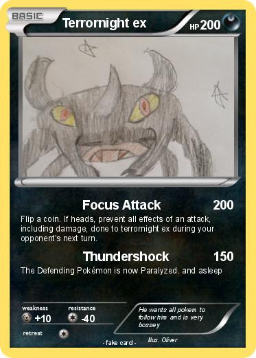 Pokemon Terrornight ex