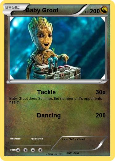 Pokemon Baby Groot