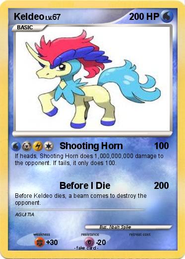 Pokemon Keldeo