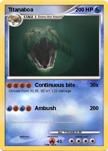 Pokemon Titanaboa