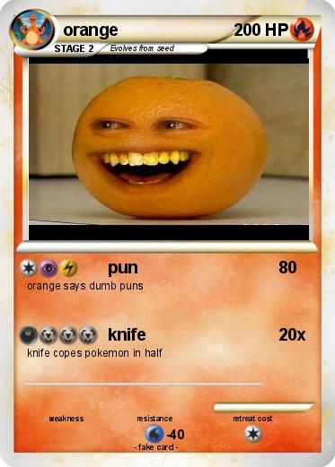 Pokemon orange