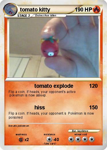 Pokemon tomato kitty