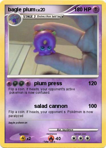 Pokemon bagle plum