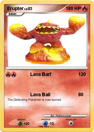 Pokemon Erupter