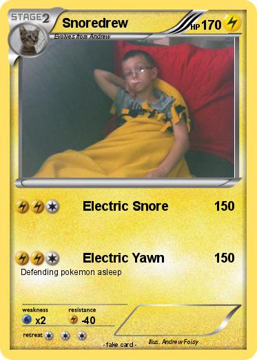 Pokemon Snoredrew