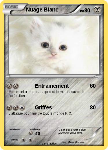 Pokemon Nuage Blanc