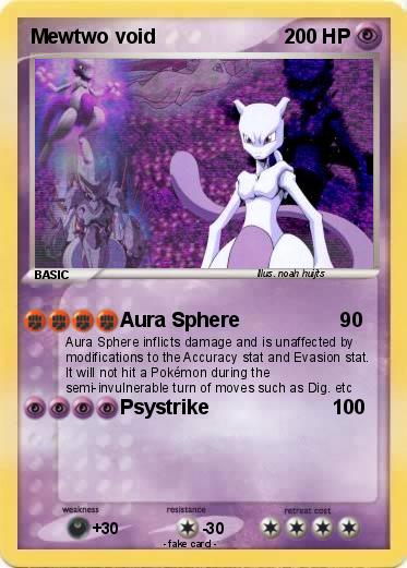 Pokemon Mewtwo void