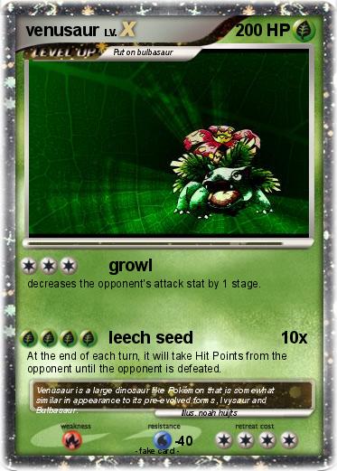 Pokemon venusaur