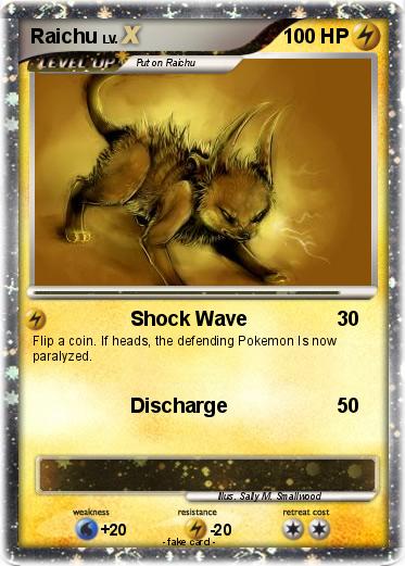 Pokemon Raichu