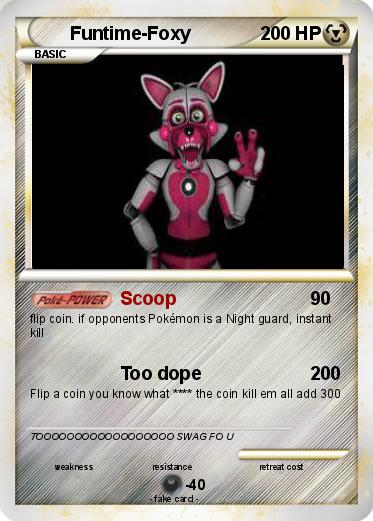 Pokemon Funtime-Foxy
