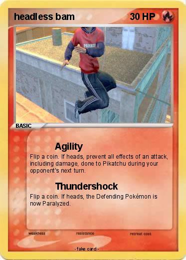 Pokemon headless bam